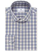Ryan Seacrest Distinction Men's Slim-fit Non-iron Check Dress Shirt, Only At Macy's