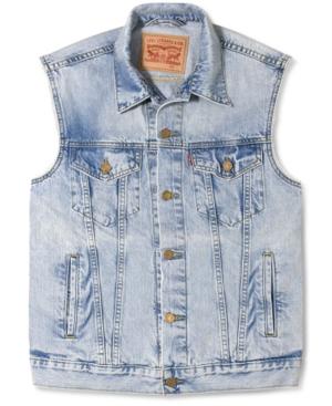 Levi's Vest, Surf Love Trucker Denim Vest