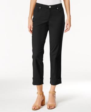 Style & Co Curvy Cuffed Capri Jeans, Only At Macy's