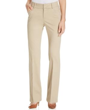 Lee Platinum Madelyn Natural-fit Trousers, Caramel