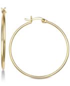 Giani Bernini Hoop Earrings In 18k Gold-plated Sterling Silver, Created For Macy's