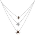 Le Vian Chocolatier Diamond Layer Statement Necklace (1/3 Ct. T.w.) In 14k White Gold