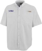 Columbia Men's Lsu Tigers Tamiami Shirt