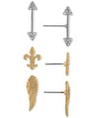 Rachel Rachel Roy Two-tone 3-pc. Stud Earrings