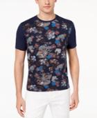 Daniel Hechter Paris Men's Axel Floral-print T-shirt