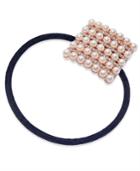Inc International Concepts Rose Gold-tone Imitation Pearl Hair Band, Created For Macy's
