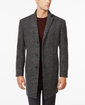 Calvin Klein X Marble Charcoal Melange Extra-slim-fit Overcoat