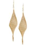 Kenneth Cole New York Mesh Twist Drop Earrings
