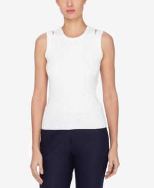 Catherine Malandrino Tara Cutout Shell