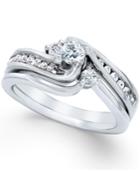 Diamond Engagement Ring In 14k White Gold (1 Ct. T.w.)