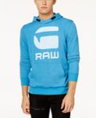 G-star Raw Men's Graphic-print Hooded Sweatshirt