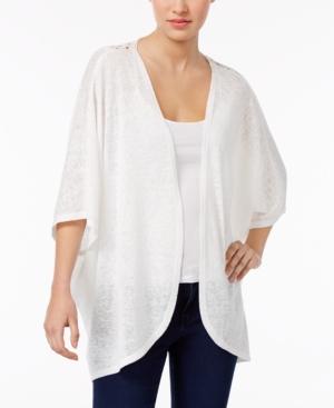 Inc International Concepts Lace-back Kimono, Created For Macy's