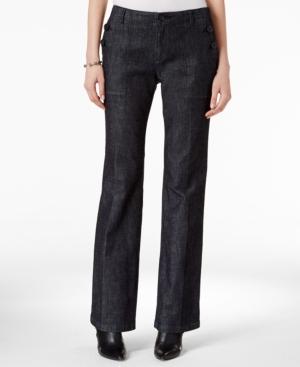 Armani Exchange Wide-leg Denim Trousers
