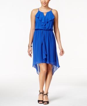 Thalia Sodi Ruffled High-low Dress, Only At Macy's