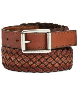 Hugo Boss Men's Jowen Woven Belt