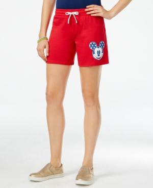 Freeze 24-7 Juniors' Disney Mickey Mouse Graphic Active Shorts