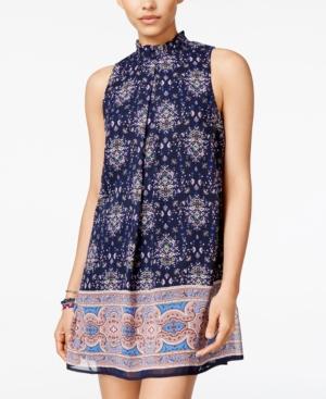 Speechless Juniors' Printed Shift Dress