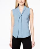 Calvin Klein Tie-neck Top