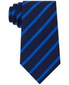Sean John Men's Diamond Texture Stripe Tie