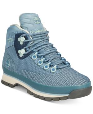 Timberland Women's Euro Hiker Jacquard Booties Women's Shoes