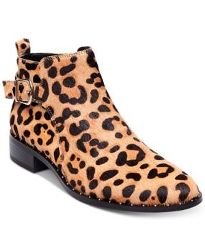 Steven By Steve Madden Women's Leopard Clio Booties Women's Shoes