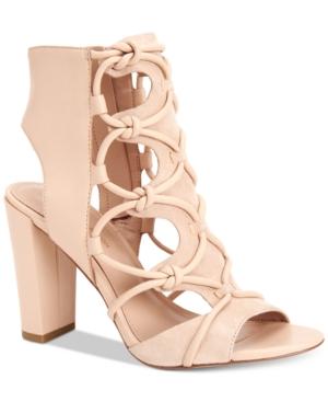Bcbgeneration Faye Peep-toe Sandals Women's Shoes