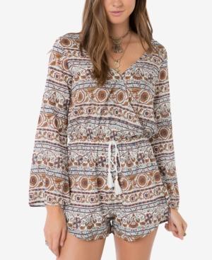 O'neill Juniors' Violet Printed Drawstring Romper