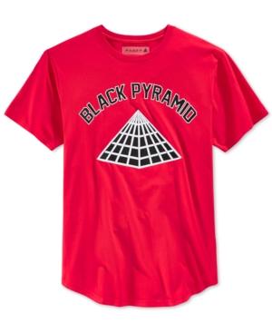 Black Pyramid Men's Graphic-print Logo T-shirt