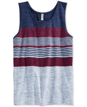 Univibe Men's Steel Stripe Tank