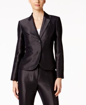 Calvin Klein Petite Jacquard Blazer