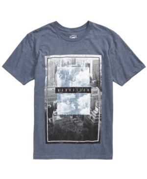 Univibe Men's Empire Island Graphic T-shirt