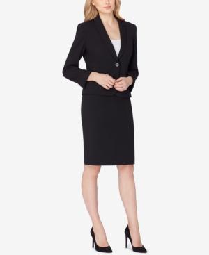 Tahari Asl Single-button Skirt Suit