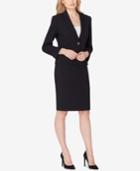 Tahari Asl Single-button Skirt Suit