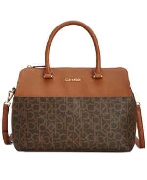 Calvin Klein Monogram Medium Satchel