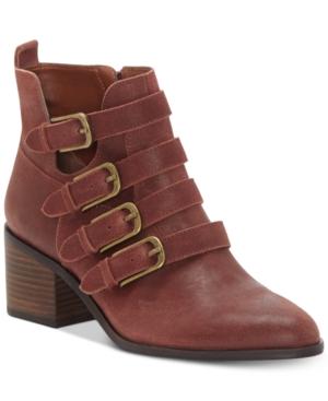 Lucky Brand Women's Loreniah Buckle Booties Women's Shoes