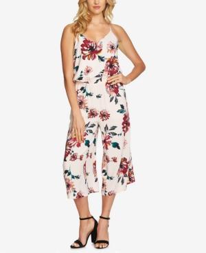 1.state Printed Racerback Jumpsuit