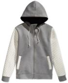 American Rag Men's Neoprene Quilted Sweatshirt