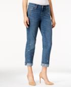 Style & Co Studded Boyfriend-fit Jeans, Created For Macy's