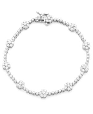 Wrapped In Love Diamond Bracelet (3 Ct. T.w.) In 14k White Gold