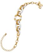Kate Spade New York Gold-tone Enamel Link Bracelet