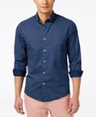 Barbour Men's Sawyer Geo-print Long-sleeve Shirt