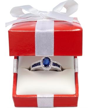 Ruby (1-3/4 Ct. T.w.) And Diamond (1/4 Ct. T.w.) Ring In 14k Gold (also In Emerald And Sapphire)