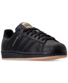 Adidas Men's Superstar Gum Casual Sneakers From Finish Line