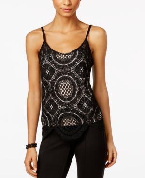 Inc International Concepts Crochet Camisole, Only At Macy's
