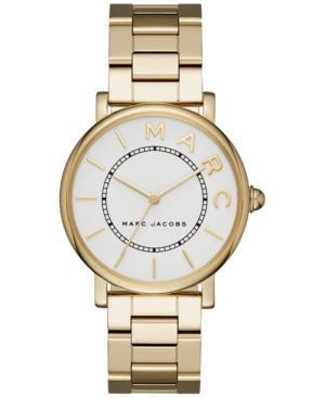 Marc By Marc Jacobs Women's Roxy Gold-tone Stainless Steel Bracelet Watch 36mm Mj3522