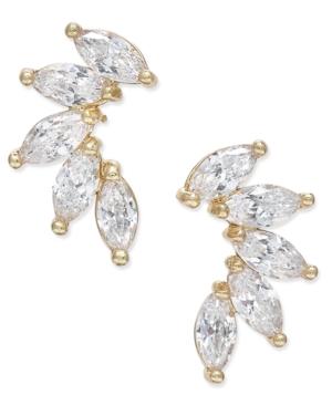 Charter Club Gold-tone Marquise Crystal Drop Earrings, Only At Macy's