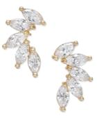 Charter Club Gold-tone Marquise Crystal Drop Earrings, Only At Macy's