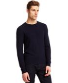 Kenneth Cole New York Pique Crew-neck Sweater