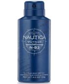 Nautica Voyage N-83 All-over Body Spray, 4 Oz