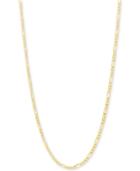 Italian Gold Figaro Link Chain 22 Necklace In 10k Gold
